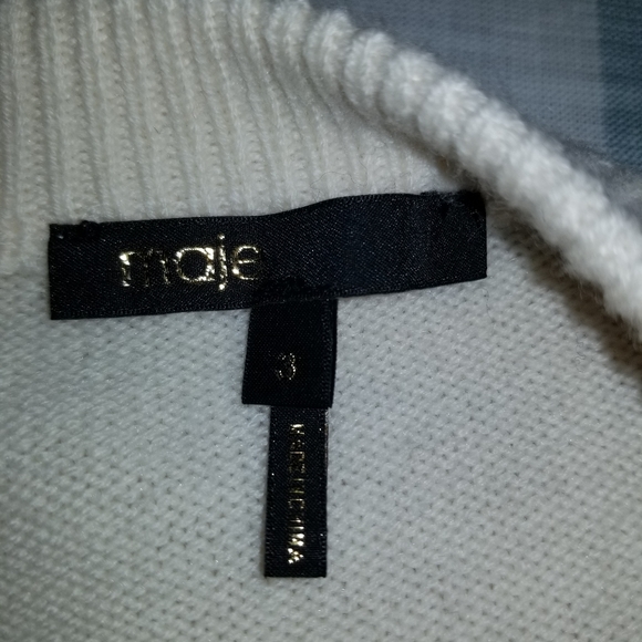 Maje Metro Wool Cashmere Sweater - Picture 7 of 9